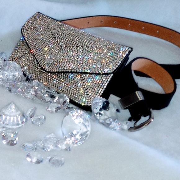 Rhineston belt wallet - Picture 2 of 3